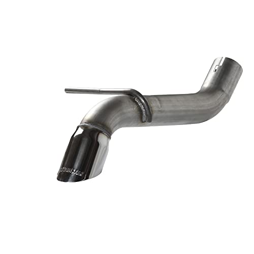 Flowmaster 817942 American Thunder Axle Back Exhaust Kit without Muffler 2.5 Inch 409 Stainless Steel 3 Inch Polished 304 Tip Compatible with 2007-2018 Jeep Wrangler JK 3.6L 3.8L V6 2 and 4 Door