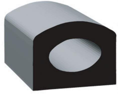 CLEAN SEAL 1723H250 Weather-Strip Seal