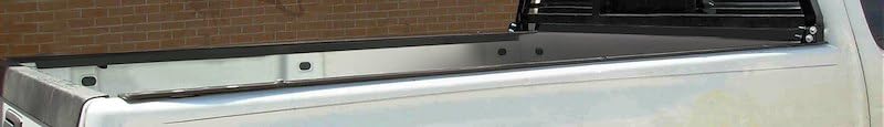 Cattleman HD RF27 Bed Side Rail Fits Ford F-250/F-350 Super Duty 2017-2022 8 Foot Bed Bolt On Powder Coated Black Steel Not Compatible with Tool Box Without Top Rail