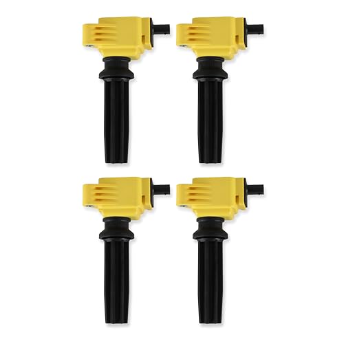 ACCEL 140670-4 SuperCoil Ignition Coil - Yellow - 4-Pack