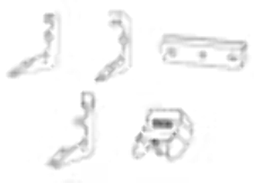 Westin Automotive 287122PK Boards Install Kit