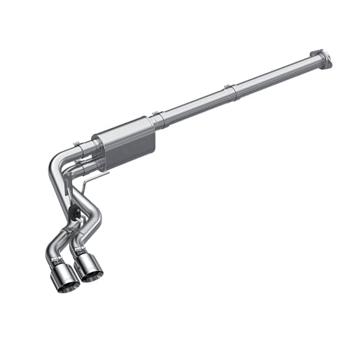 MBRP 2021 Ford F-150 2.7L EcoBoost / 3.5L EcoBoost / 5.0L 3in Cat Back Single Side Exit T304