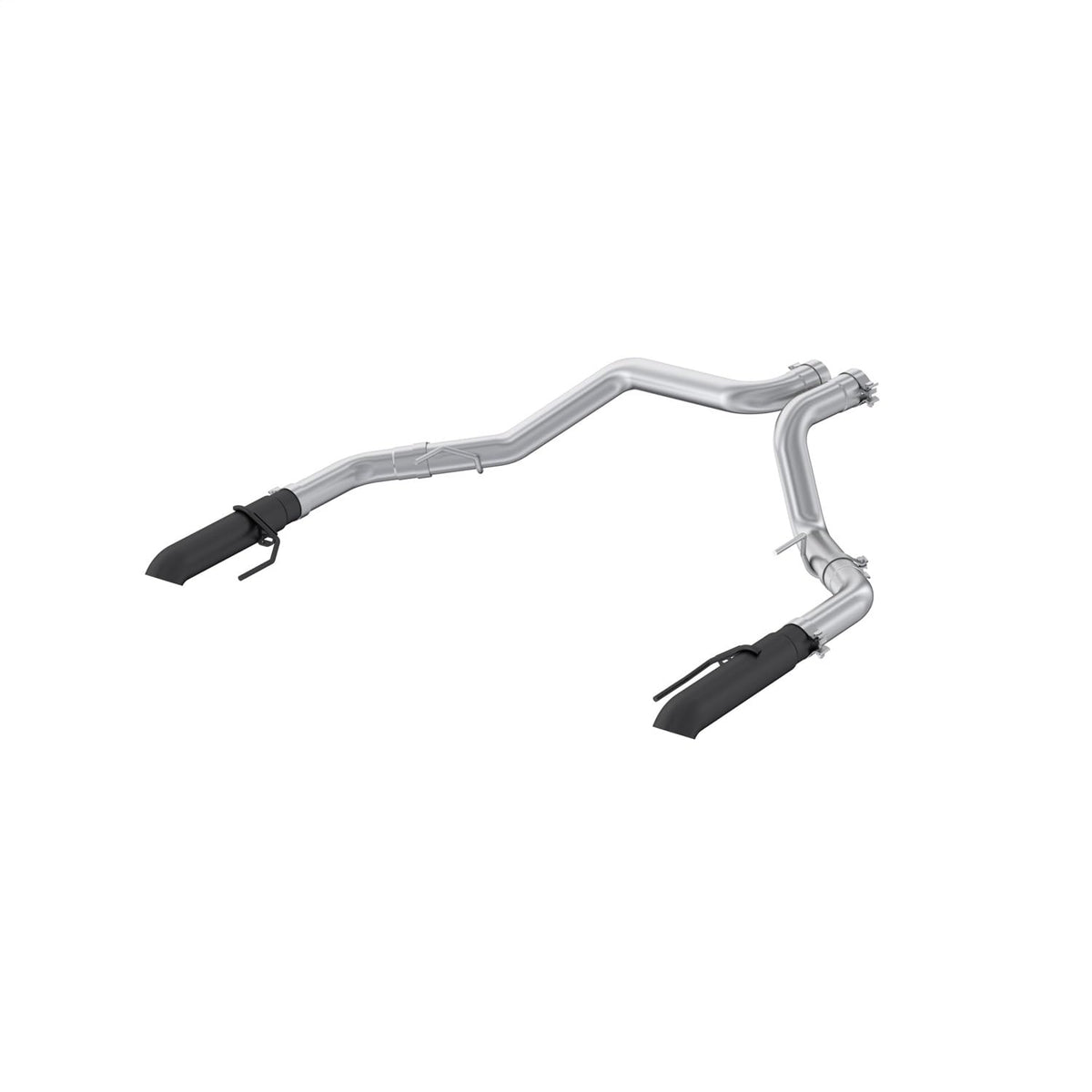 MBRP Exhaust - S5278BLK - MBRP Exhaust S5278BLK Armor BLK Axle Back Exhaust System Fits 22-26 Compatible with/Replacement for F-150