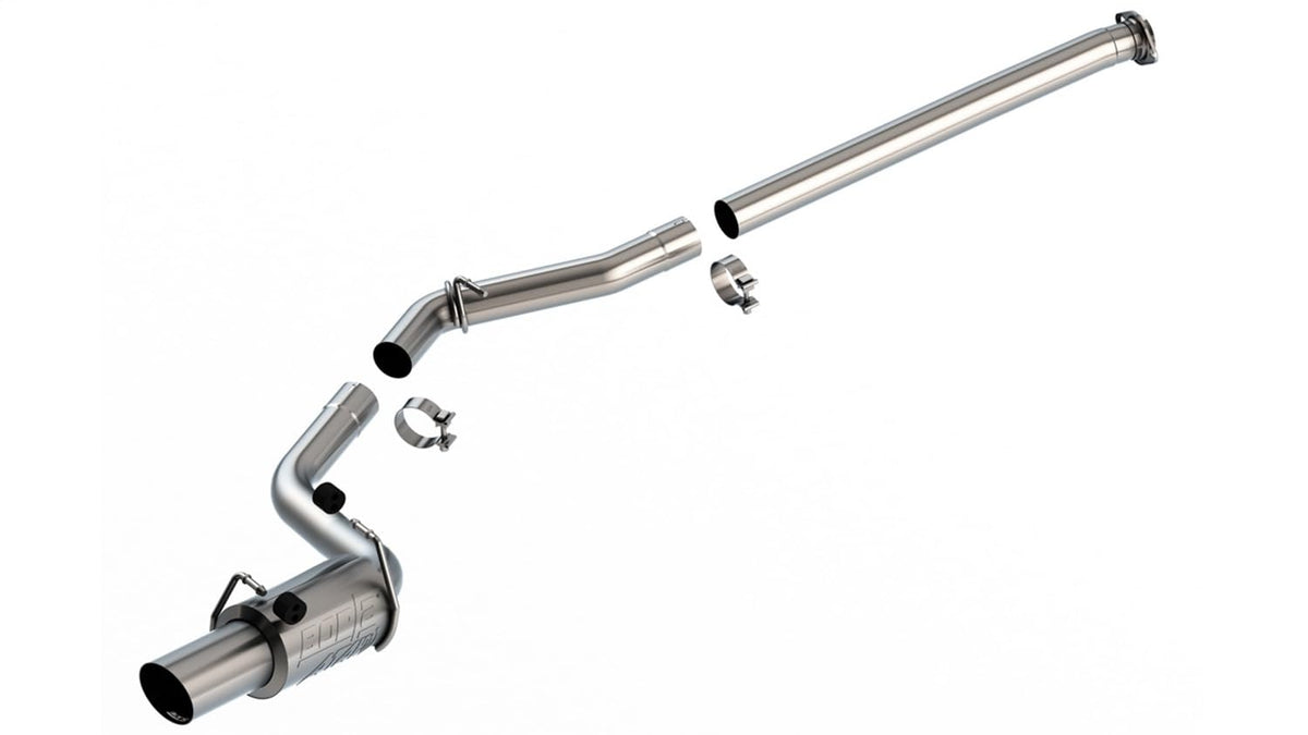 Borla 2022+ Subaru BRZ / 2022+ Toyota GR86 ATAK Cat Back Exhaust - 4.5in Stainless Tips - 140912