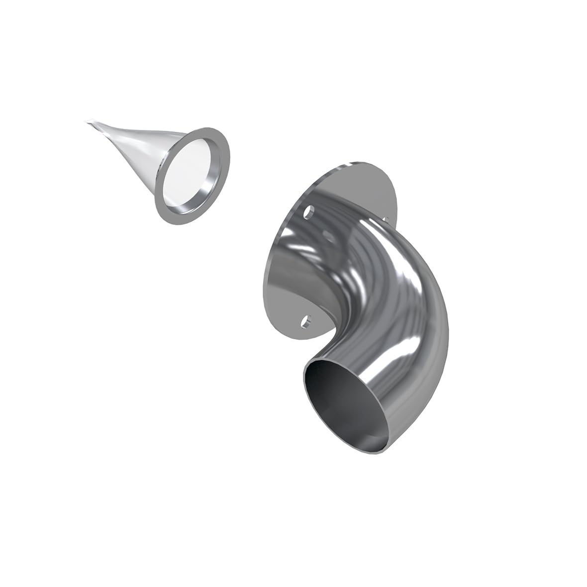 MBRP 2-Inch Tip Assembly Made of T304 Stainless Steel | Fits CFMOTO UFORCE 1000 2019-2021 | 1-Year Warranty | T14605