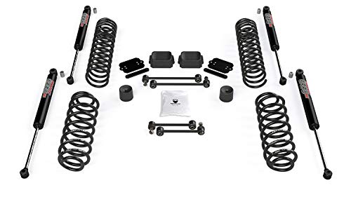 TeraFlex - 1354250 JL 4dr: 2.5” Coil Spring Base Lift Kit & 9550 VSS Twin-Tube Shocks