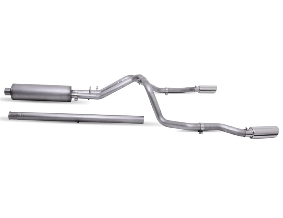 GIBSON EXHST 65713 CAT-BACK DUAL SPLIT EXHAUST SYSTEM