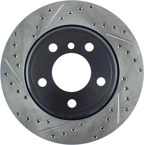 StopTech 127.34061R Rear Right Sport Drilled/Slotted Brake Rotor