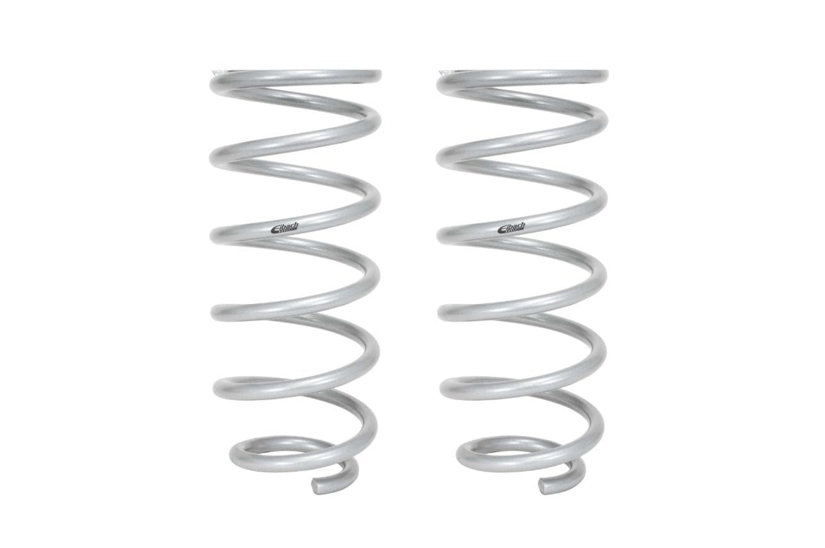 Eibach Suspension Spring Kit, Pro-Lift, 1 in Lift, Rear, Steel, Silver Powder Coat, compatible with Toyota Midsize SUV 2012-21, Kit
