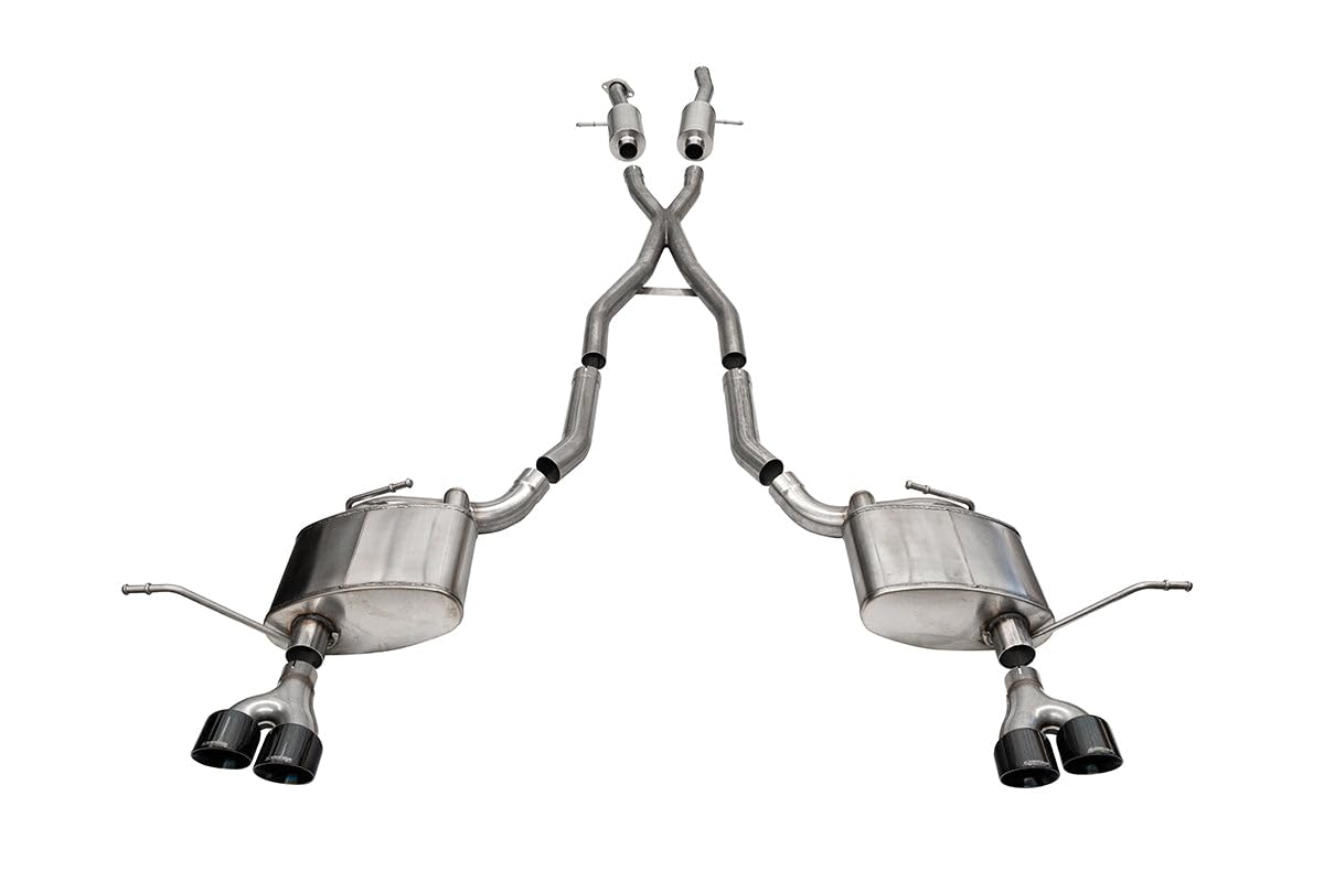 Corsa 14992BLK Cat Back Exhaust (Jeep Grand Cherokee Summit Edition 5.7L V8)