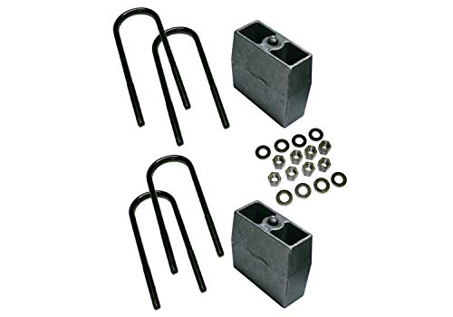 RealTruck Superlift 5" Block Kit for Chevrolet K20/GMC K25 | Rear Lift Blocks, U-Bolts, & Hardware | 3359 | Fits 1973-1987 Chevrolet K20 / GMC K25 Pickup 4WD
