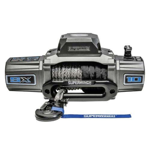 Superwinch 1710201 SX10SR 12V DC Winch 10,000lb (4,536kg)