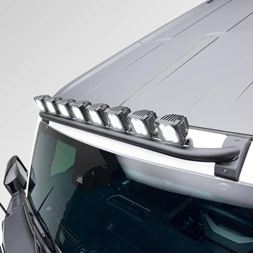 ZROADZ Z935401-KIT Front Roof LED Kit 2021-2022 Ford Bronco Black