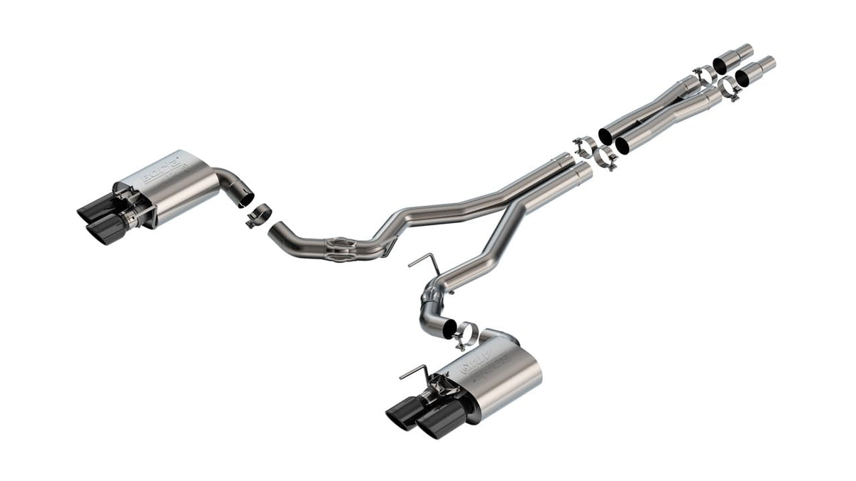 Borla 140963BC - 2024 Ford Mustang GT (Coupe - 5.0) Exhaust System Kit