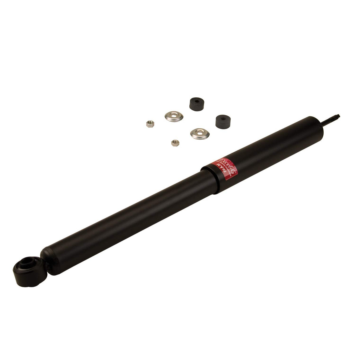 KYB 344356 Excel-G Gas Shock, Black , Silver