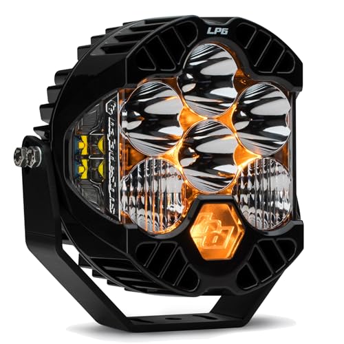 Baja Designs LP6 Pro LED Light Pod - Auxiliary Lighting for Jeeps, Off Road 4x4, Truck, UTV (Driving/Combo; Clear)