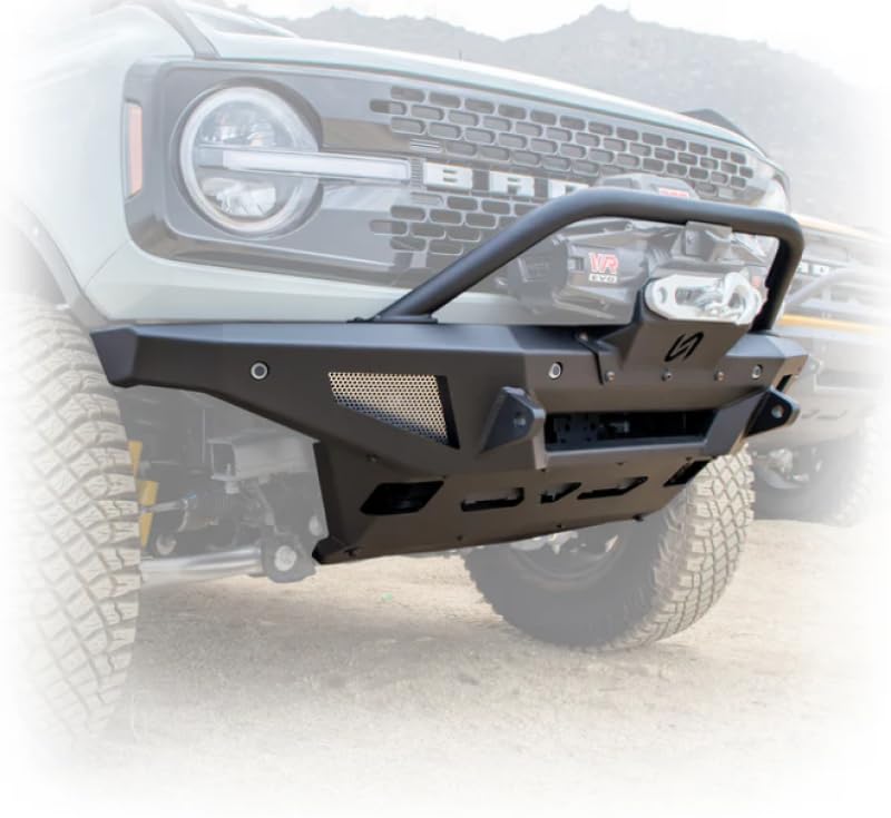 Turn Offroad - 2021+ Ford Bronco Front Bumper Package | Bumper | Skid Plate | Winch Mount | Bull Bar