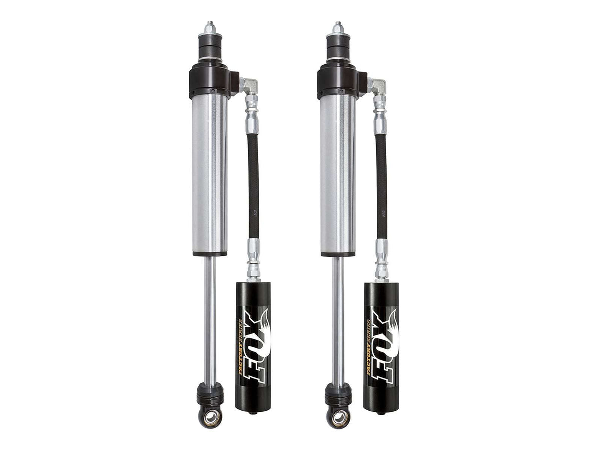 Fox 2.5 Factory Reservoir Shocks Rear Pair for 14-19 Ram 2500 4WD 883-24-020