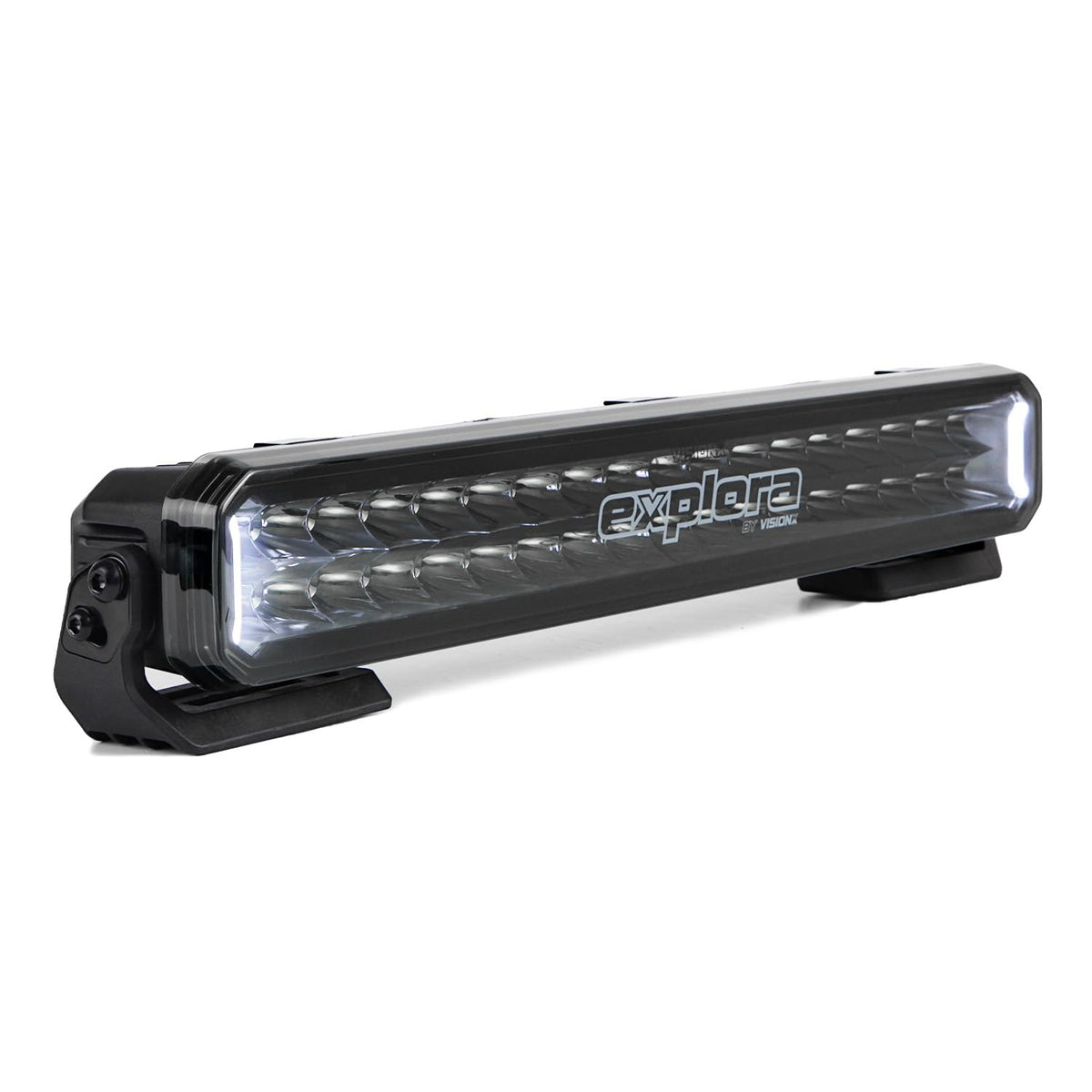 Vision X EXPLORA 20 Double Row LED Light Bar with Dual-Color DRL and Wiring Harness