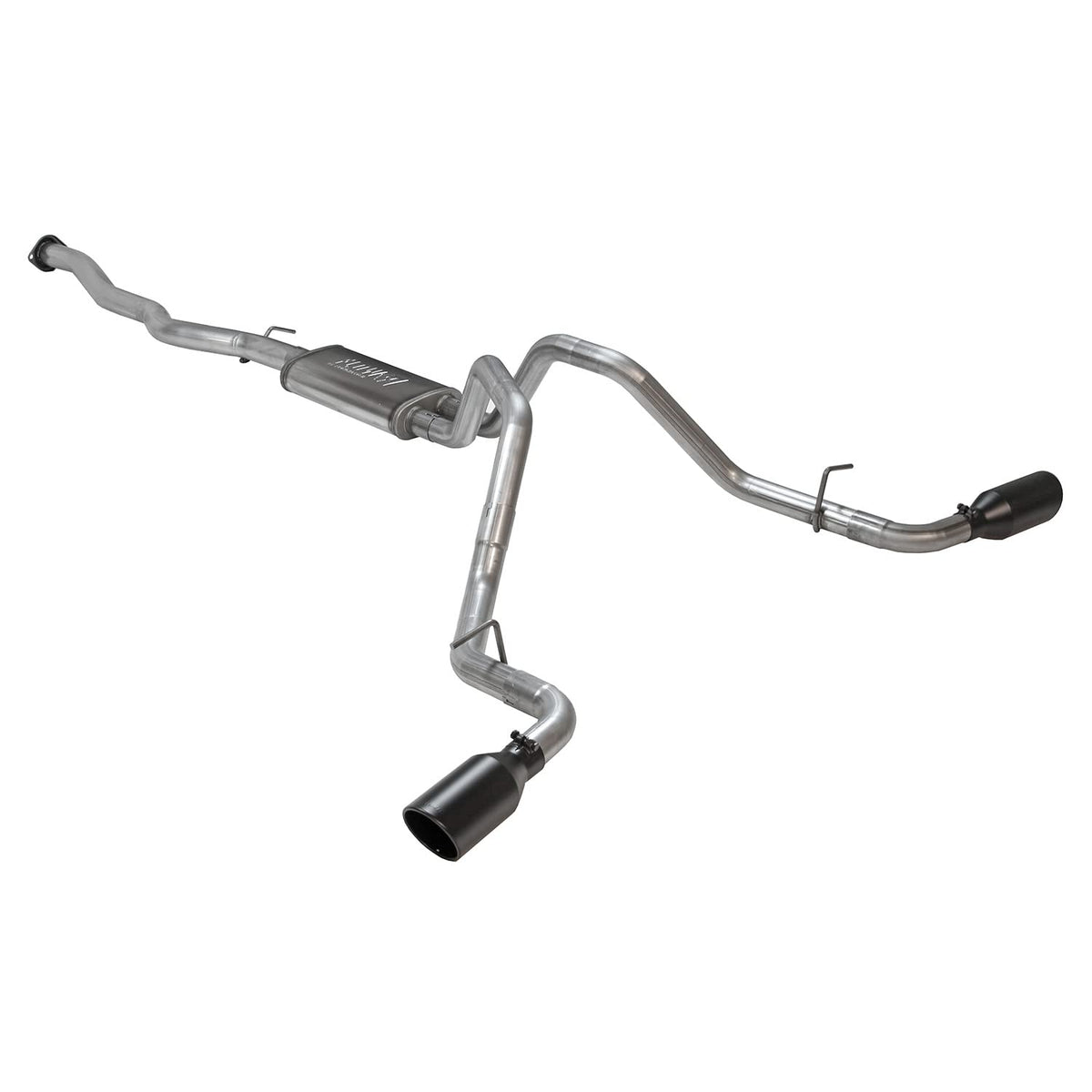 Flowmaster 717924 FlowFX Cat-Back Exhaust 3 to 2.5 Inch Stainless 4.5 Inch Black Tips Compatible with 1999-2007 Classic Body Chevy Silverado GMC Sierra 1500 4.3L 4.8L 5.3L 2/4WD 143.5 Inch Wheelbase