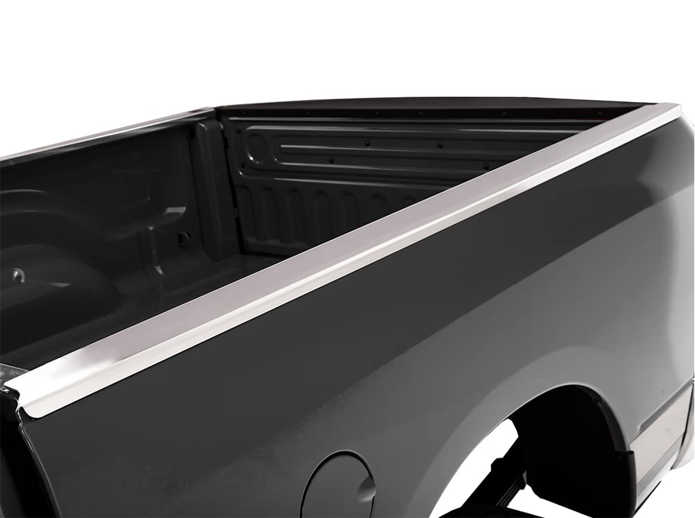 ICI BR09 Stainless Steel Bed Cap Protector Fits 1973-1987 Chevrolet/GMC Full-Size Long Bed Truck Without Stake Holes