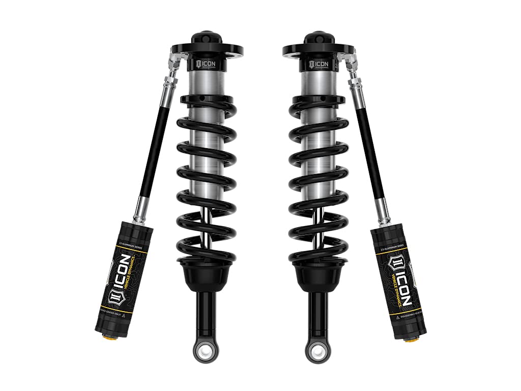ICON 1.25-3.5" Lift, 2.5 VS Front Coilover Kit, Pair, Compatible with 22-23 Toyota Tundra, 58770
