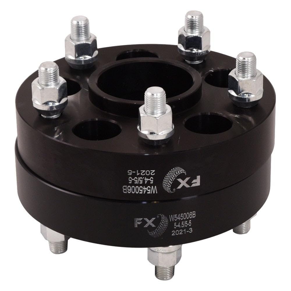 Wheel ADAPTERS, HUB Cent WHL ADP BLK 5X4.5-5X5