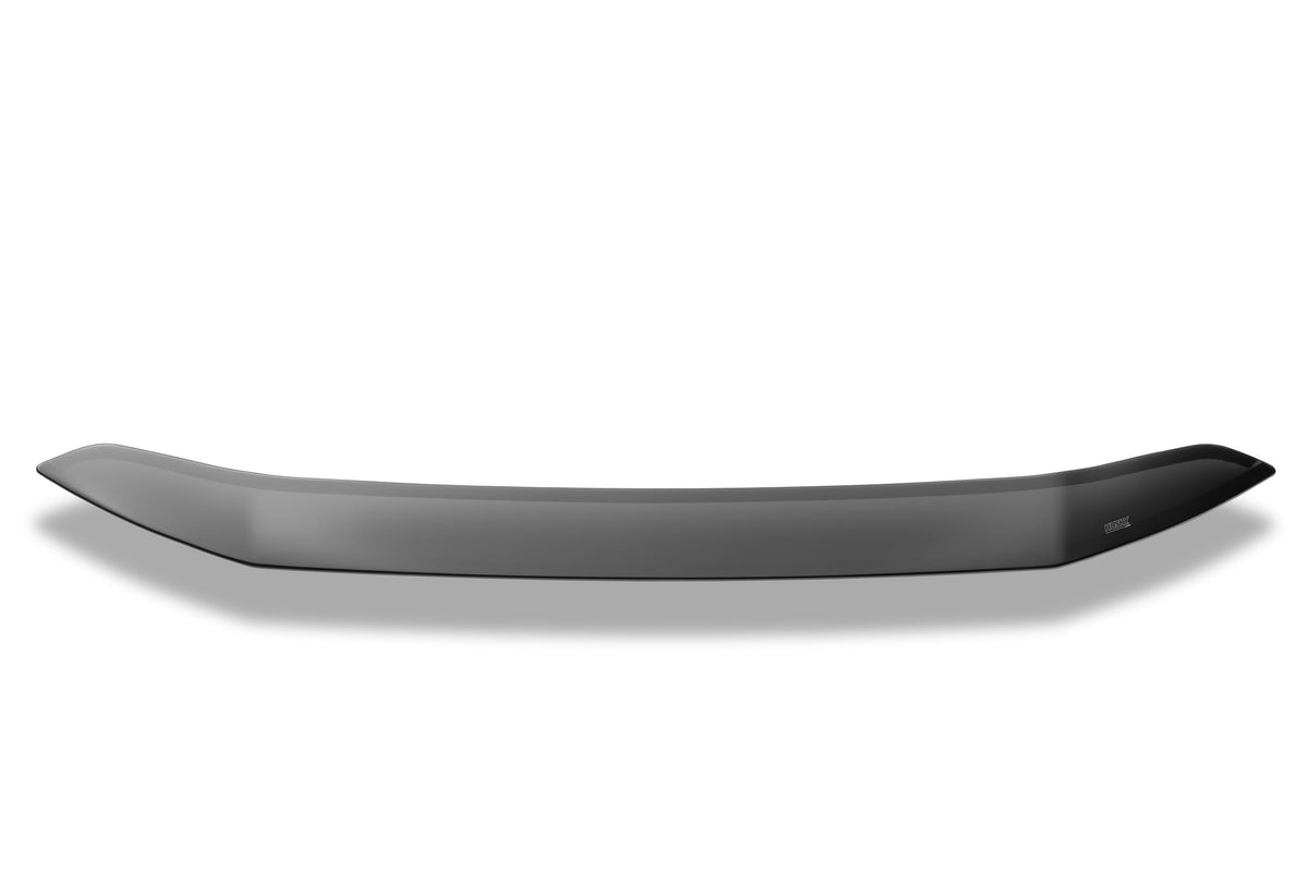Husky Liners Aeroskin Hood Protector Low Profile Deflector/Bug Shield | Fits 2015-2019 GMC Sierra 2500 HD / 3500 HD, (Excludes Induction System Hood) | Hood, 1-pc Smoke - 2842085