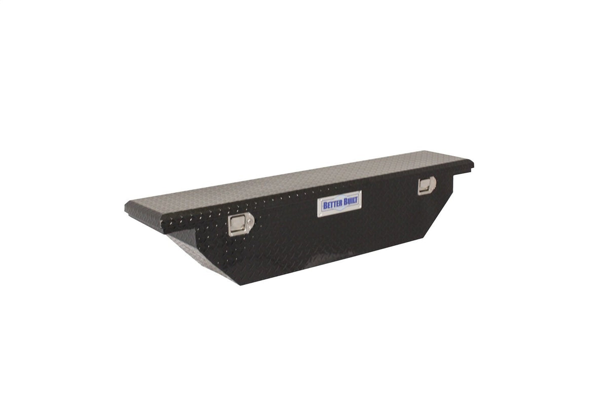 Better Built 73210285 Narrow Low Profile Crossover Classic Wedge Tool Box 61.5in. Single Lid Black Narrow Low Profile Crossover Classic Wedge Tool Box