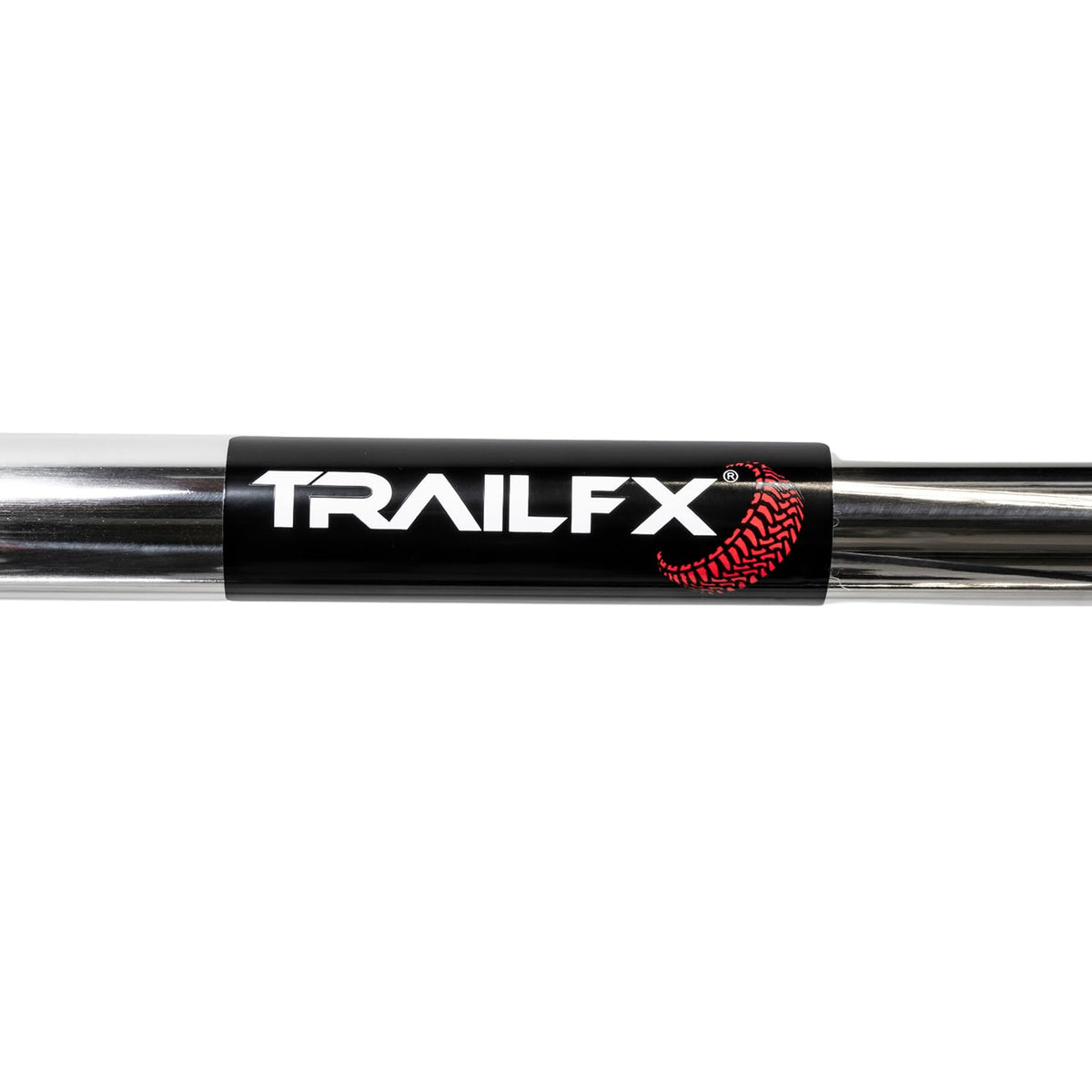 TrailFX E0046S Polished Stainless Steel Grille Guard Fits 2024-2025 Toyota Tacoma 1-Piece 1.5 Inch Tubing with Brush Guard and Light Mounts Bolt-On Brush Guard