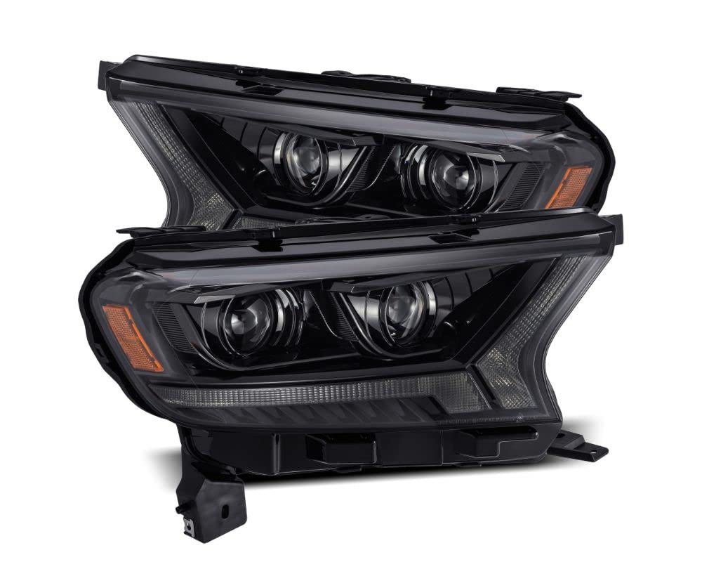 AlphaRex USA 880121 LUXX Series LED Projector Headlights fits Ford Ranger, Clear