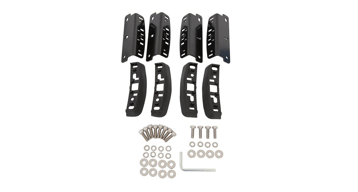 Rhino-Rack Base Kit Compatible with Jeep Compass 2018 (4Pcs) (RCP64-BK)