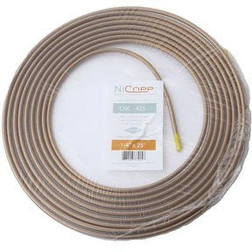 Ags Company AGS-CNC-425 1/4 X 25 Nicopp Nickel/copper Brake Line Tubing Coil