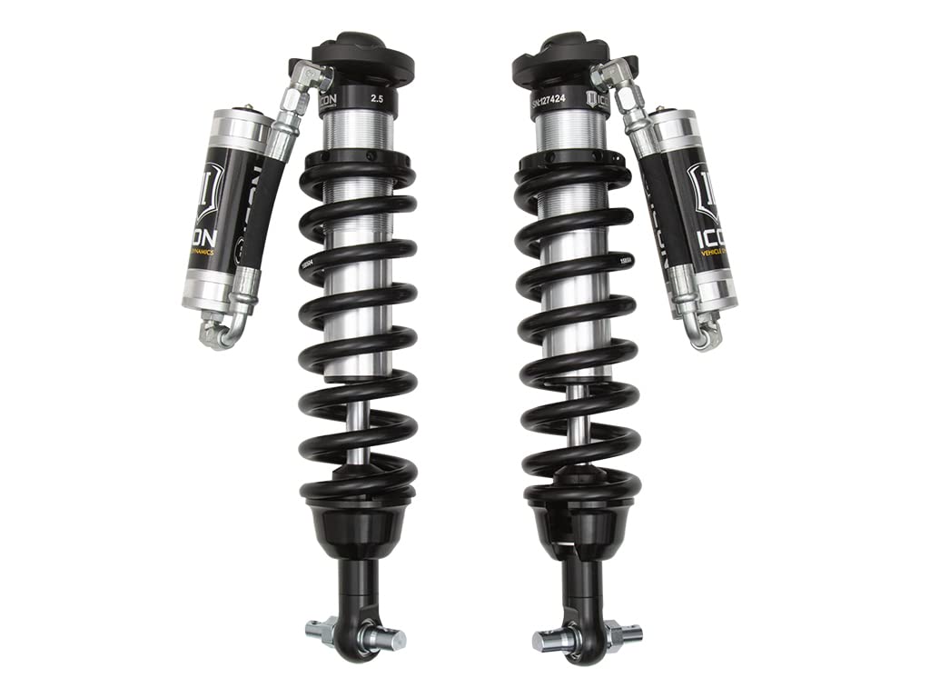 ICON Extended Travel 2.5 VS Remote Reservoir Coilover Kit, Compatible with 2019-2021 Ford Ranger, 91355