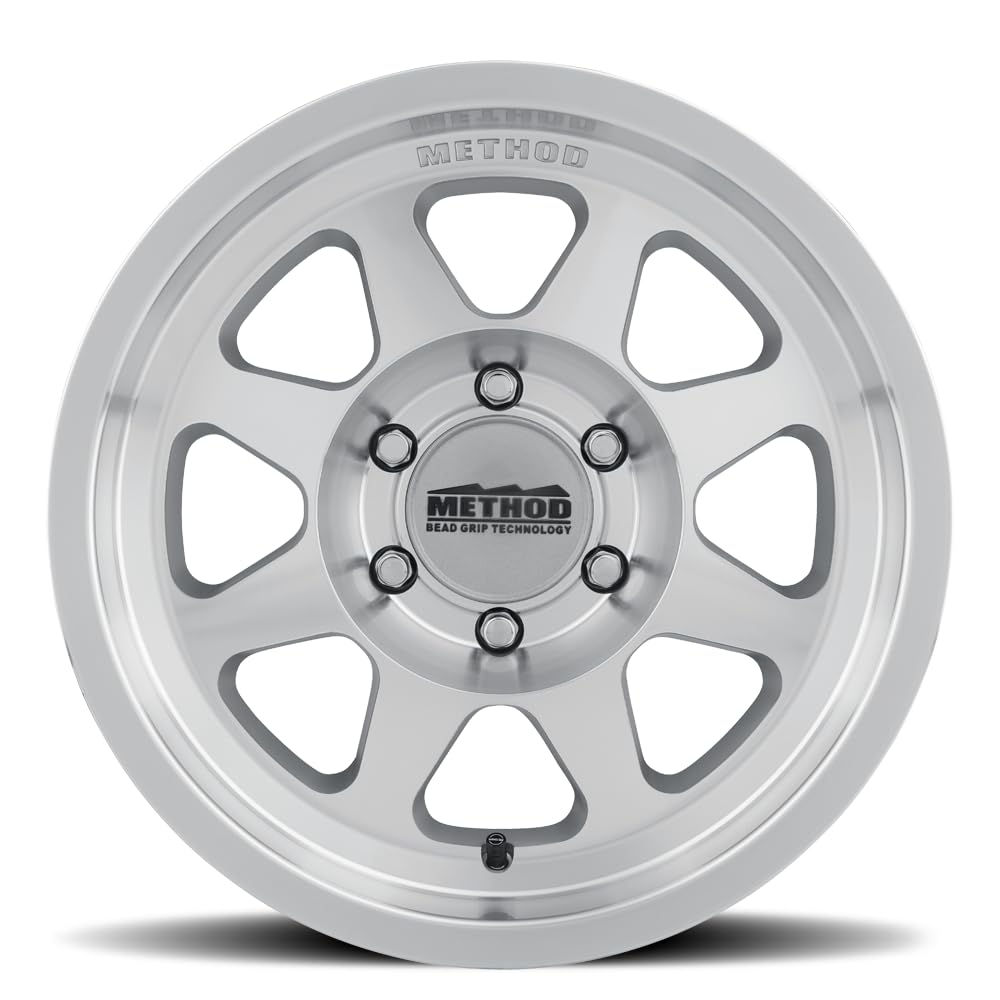 MR701 Bead Grip, 17x8.5, 0mm Offset, 6x5.5, 106.25mm Centerbore, Machined - Clear Coat