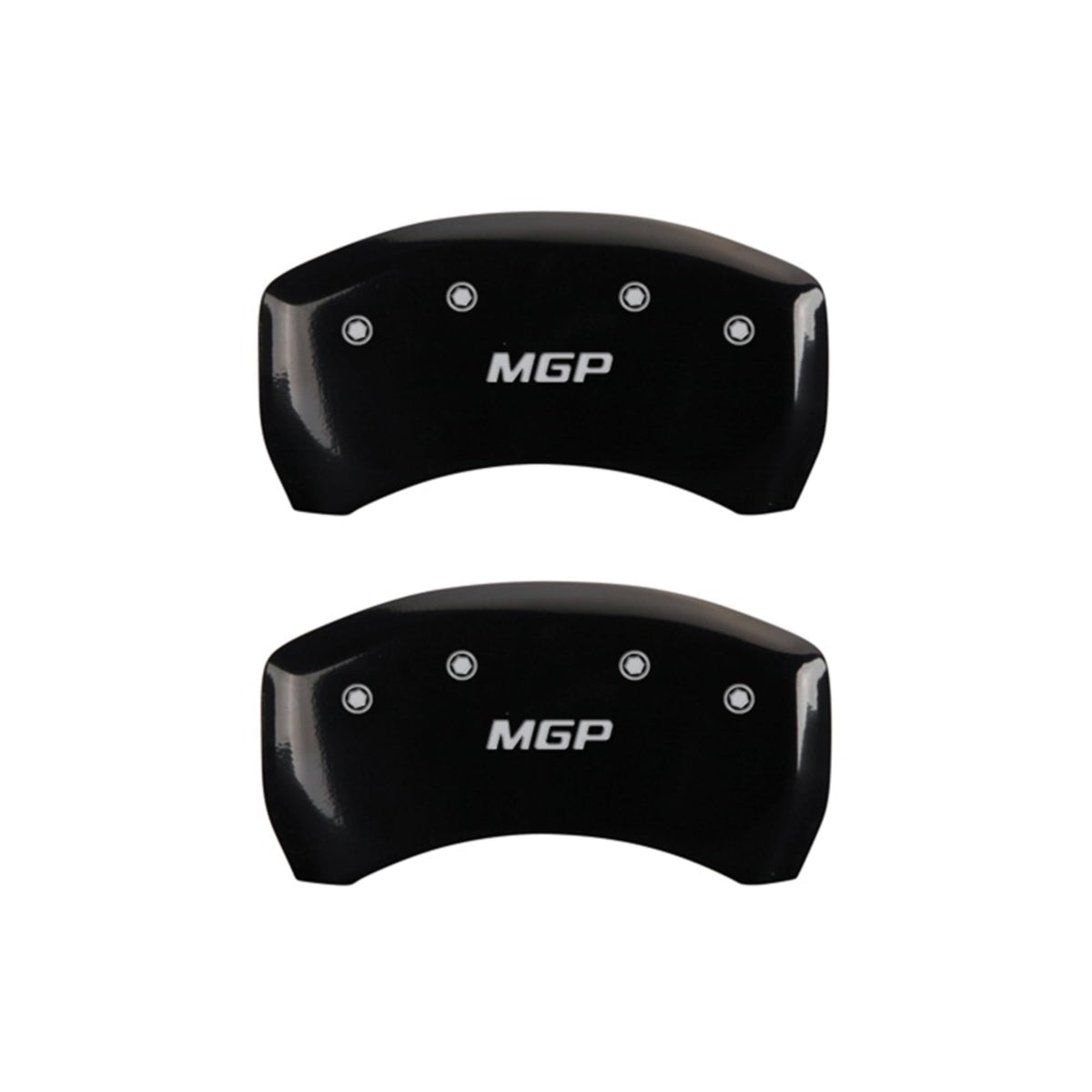 MGP Calipers 13090RMGPBK MGP, Black/Silver