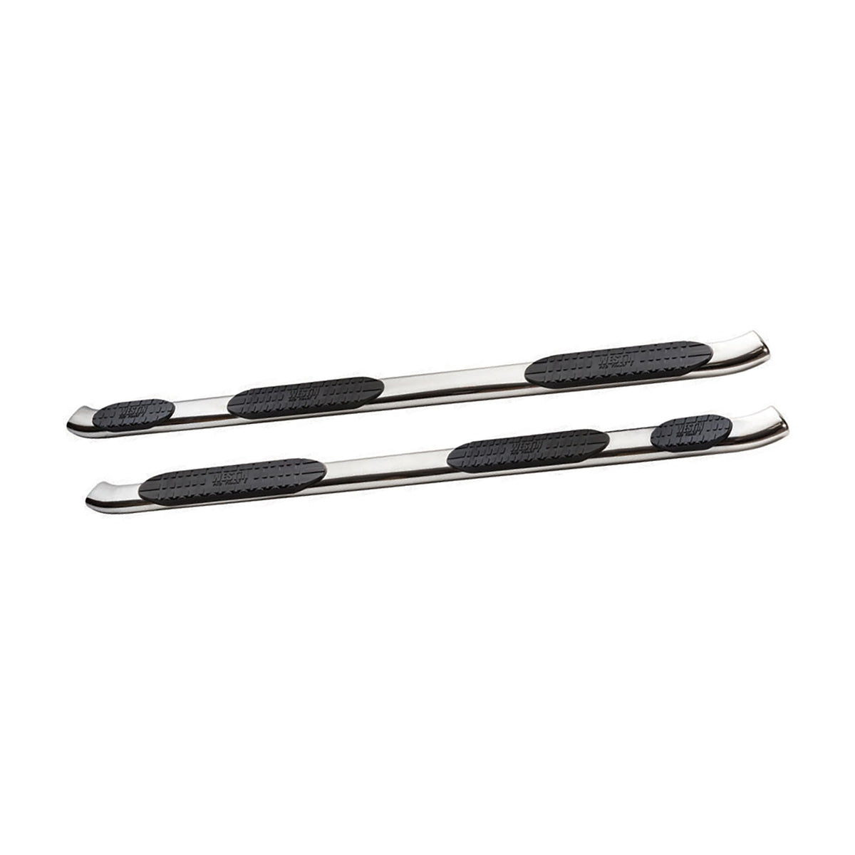 Westin 21-534170 PRO TRAXX 5 Oval Wheel to Wheel Nerf Bars fits 2007-2021 Tundra Double Cab 6'5" Bed Stainless Steel Pair