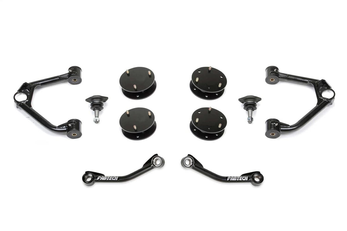 Fabtech 3UCA W/BJ SHKSPPCRS 2021 GM SUV 4WD