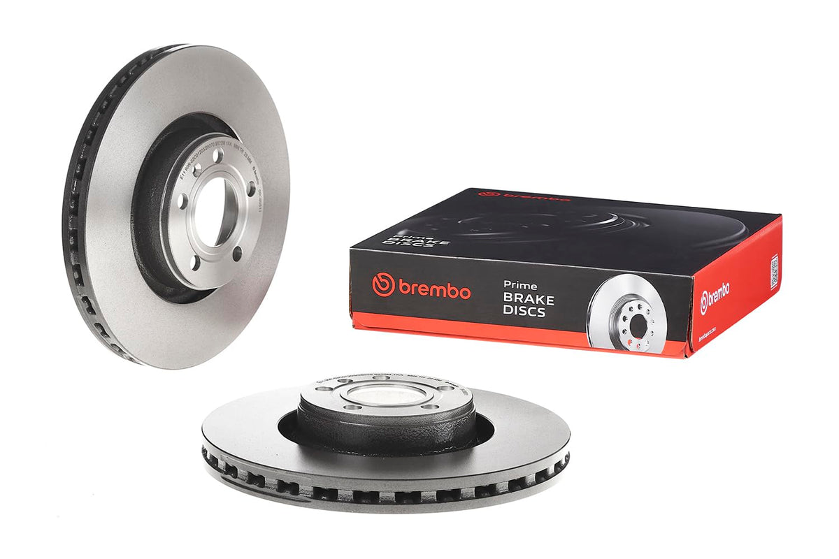 Brembo 09.C895.11 UV Coated Pillar Vented Front Brake Rotor AUDI/AUDI (FAW) OE# 4F0615301E