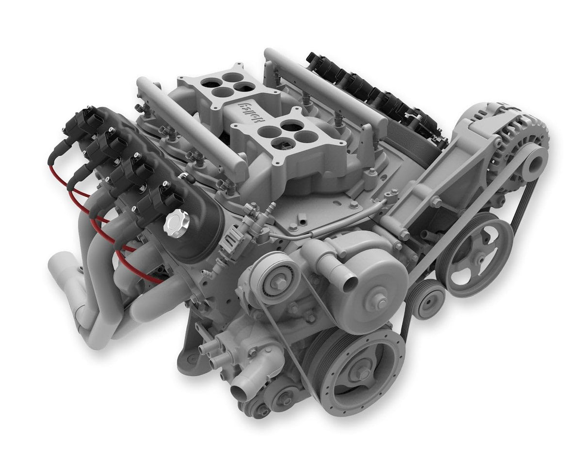 Holley Valve Cover, Tall Ls Black Krinkle Finis