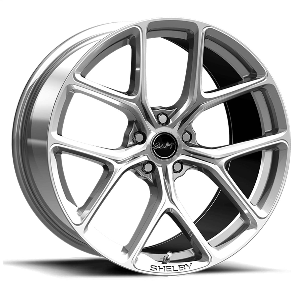 Carroll Shelby Wheels CS3-295430-CP CS3-20 x 9.5 in. - 5 x 114.3-40mm Offset - Chrome Powder