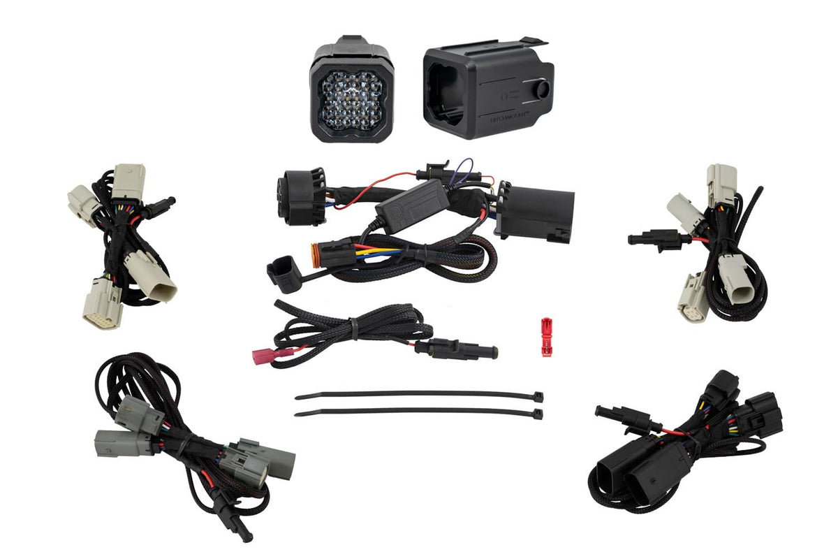Diode Dynamics HitchMount Reverse Light Kit compatible with Ford F-150 2021-2023, C1R + Brake