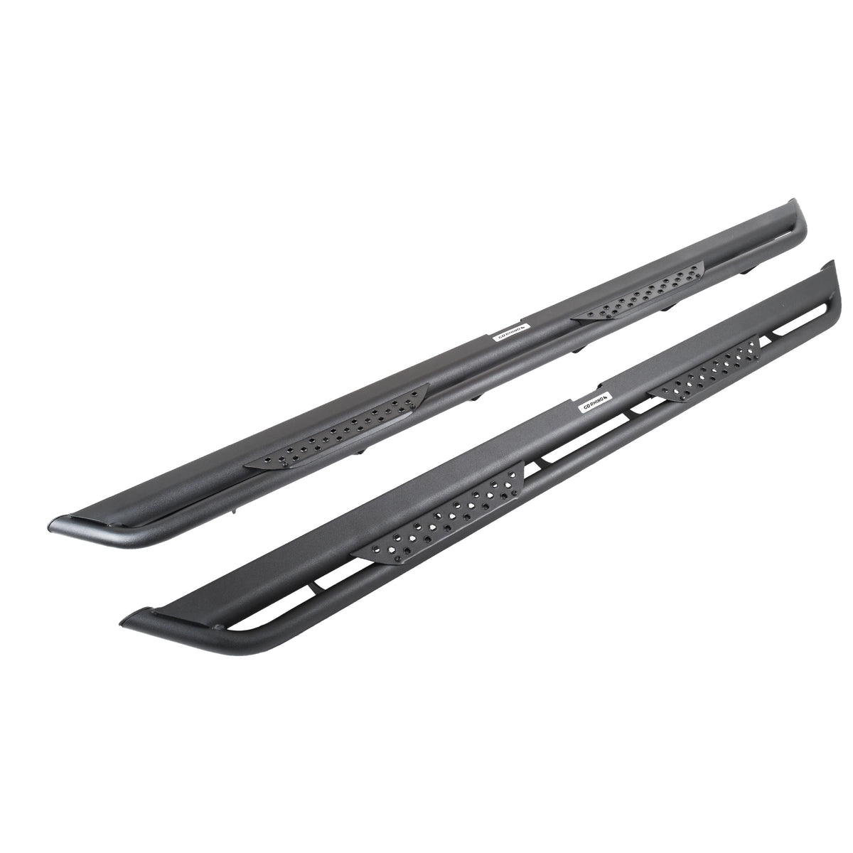 Go Rhino Dominator Xtreme DT Sidesteps & Brackets | Mild Steel, Textured Black | DT4439T | Fits 2023-2024 Toyota Sequoia