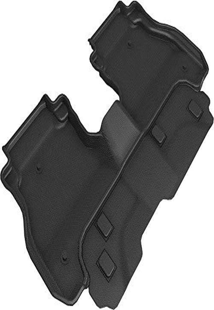 3D MAXpider Custom Fit Kagu Floor Mat (Black) Compatible with Jeep Gladiator (JT) 2020-2026 - Second Row