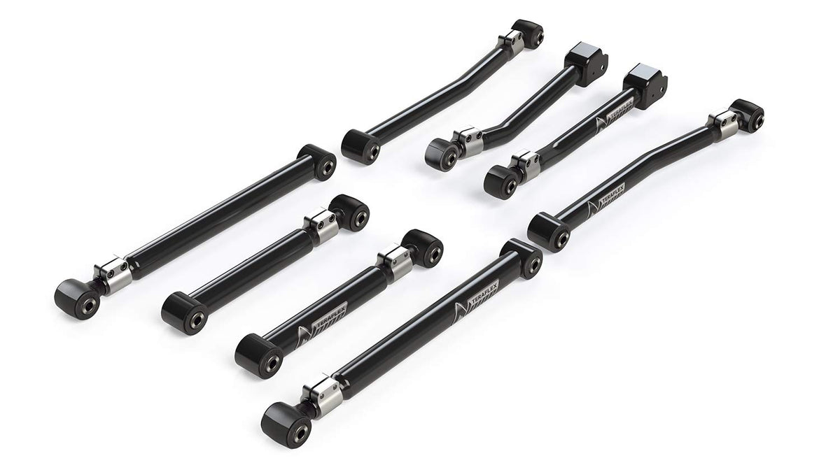 TeraFlex JT: Alpine Control Arm Kit – 8-Arm Adjustable (0-4.5” Lift)