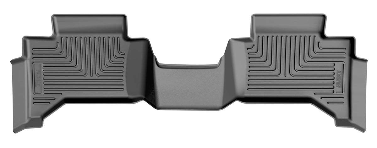 Husky Liners X-act Contour Floor Mats | Fits 2024-2026 Lexus GX550: 2024-2026 Toyota Land Cruiser (Fits Models Without Cool Box Console) | 3rd Row, 1-pc Black - 78381