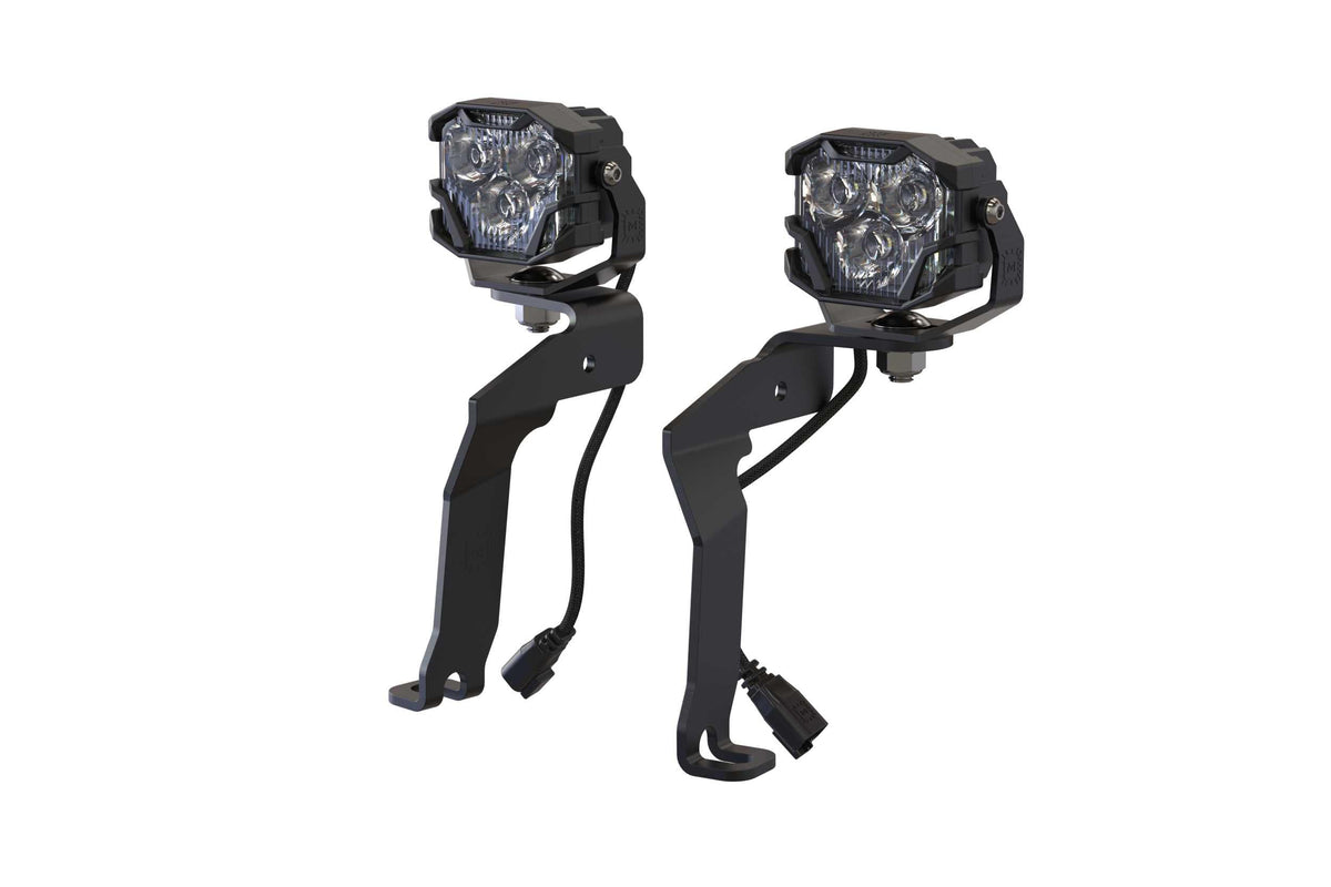 Morimoto 4Banger Ditch Light Kit: Fits Ford F-150 21+ (HXB Yellow Combo Beam)