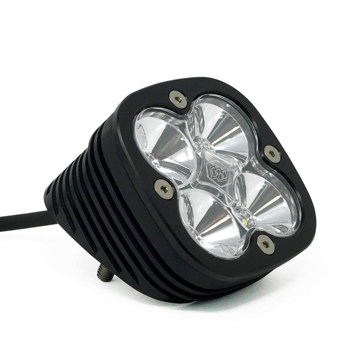 Baja Designs Squadron Pro Black Angle Mount LED Light Pod (Work/Scene; Clear)