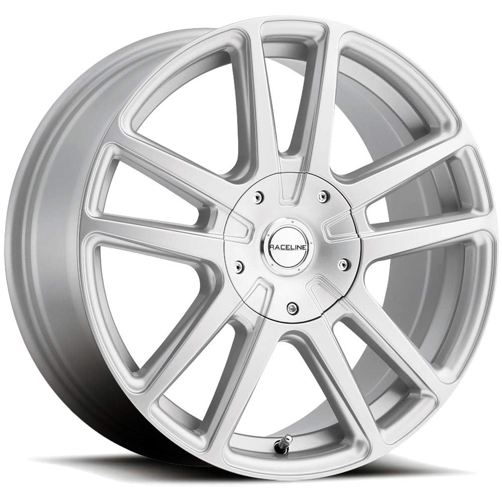 Raceline Wheels 145S ENCORE Satin Silver Wheel (18 x 8. inches /5 x 114 mm, 40 mm Offset)