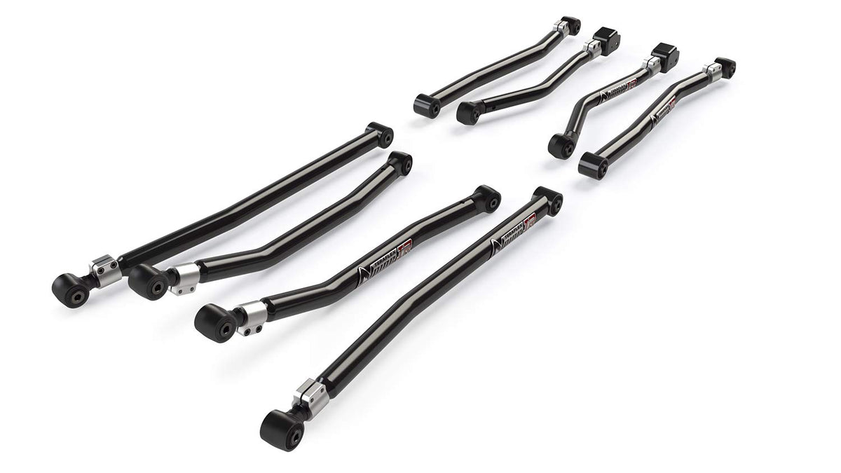 JL: Alpine IR Long Control Arm Kit – 8-Arm Adjustable (3-6” Lift) – Arms Only